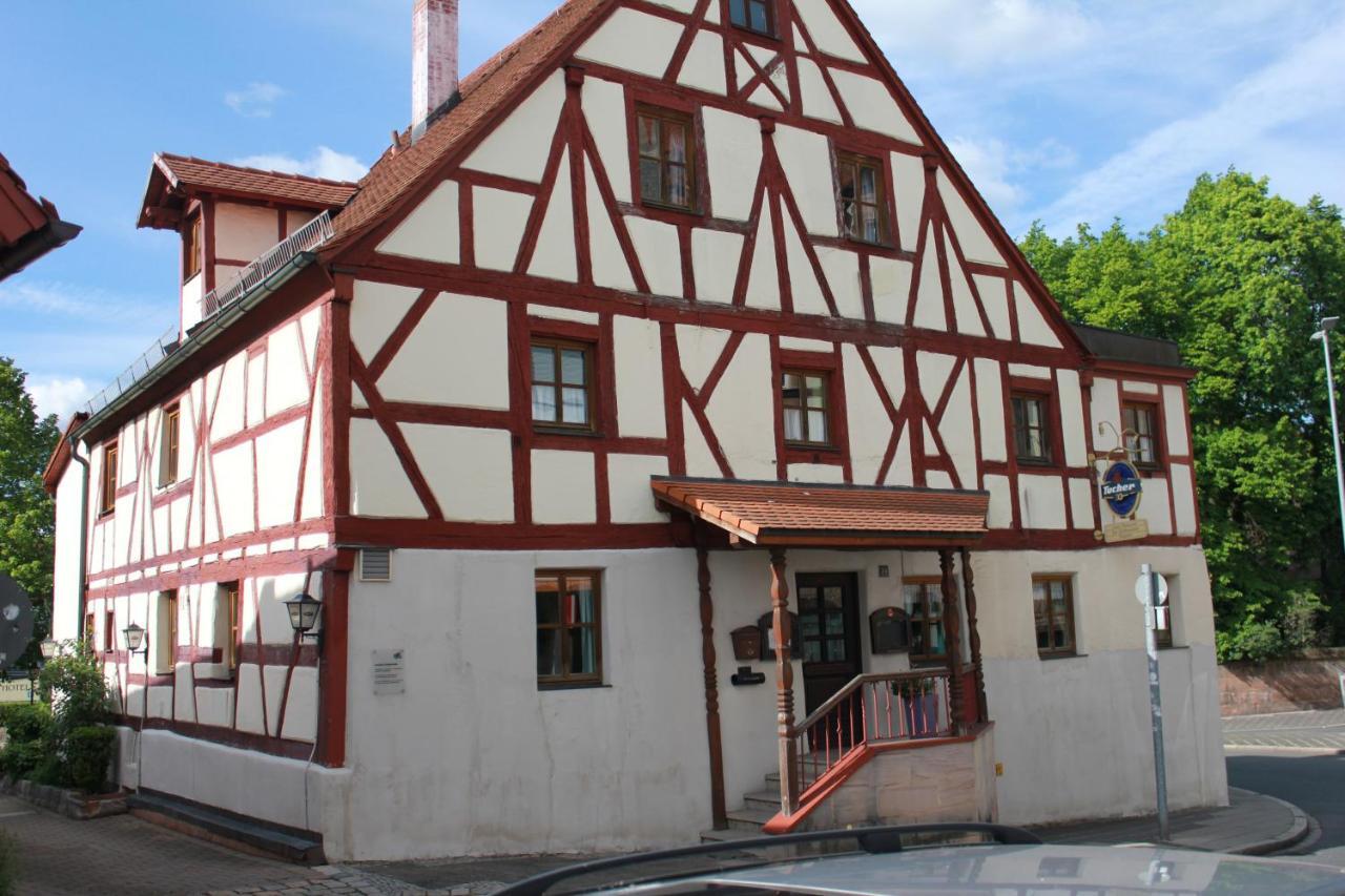 Hotel Zur Friedenslinde Neurenberg Buitenkant foto